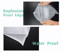 Petite pochette à bijoux personnalisée Sac à bijoux en plastique PVC Sacs zip-lock en plastique transparent pour bijoux