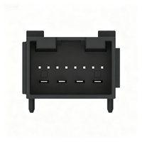 Connecteur mâle TE 1-2321709-1 4 broches 250V pour carte PCB, câble vers carte, pour véhicule de construction, carte de contrôle ECU