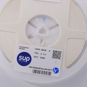 Bulk Discount RR1608 0603L8R45FT 0603 1608 Resistors Chip Resistors SMD Resistors 8.45ohm 1% 1/10W Thick Film Resistor - Product Image 1