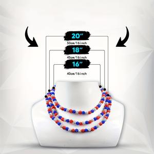 Vendita calda <span class=keywords><strong>collana</strong></span> di strass con perline per giocatore di Baseball uomo Hip Hop 10mm colorato rotondo Disco collane a sfera di diamanti 2024 - Product Image 6