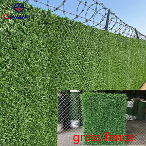 Özelleştirilebilir Dış Mekan İç Mekan Barınak Gizlilik Koruması Yapay Yeşil Çim Çit Rulosu Yapay Çim Çit Duvar Paneli - Product Image 5