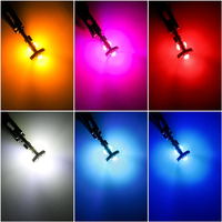 Auto bunt hohe Helligkeit T10 3030 6SMD Breiten anzeige W5W Kennzeichen leuchte Lese lampe Unendliche Tür leuchte DC 12V