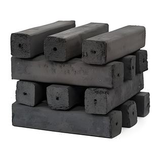 Bâton de shisha de narguilé de coquille de noix de <span class=keywords><strong>coco</strong></span> de bambou de bois dur noir briquettes de charbon de bois faites à la machine avec des modèles uniques - Product Image 6