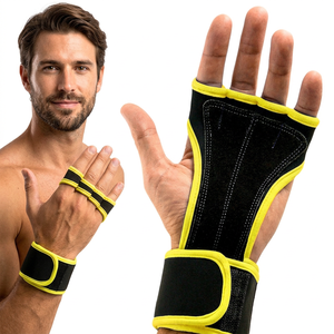 ถุงมือออกกำลังกายนีโอพรีนคุณภาพสูงจาก SAAR INDUSTRIES พร้อมโลโก้สั่งทำได้ สำหรับผู้ชายและผู้หญิง ป้องกันการลื่นไถล เหมาะสำหรับครอสฟิตและฟิตเนสหนัก - Product Image 1