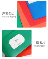 Brochure personnalisée en papier Manila A4, impression personnalisée du logo, recyclable, papier couché couleur CMYK, classement de documents de bureau, vente en gros
