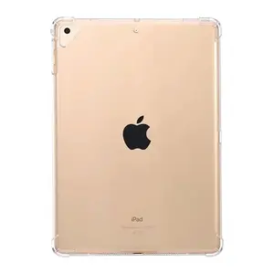 Factory Wholesale 1.8mm High Clear Soft TPU Four Corner anti-fall transparent Tablet Case for iPad Air 4 2020