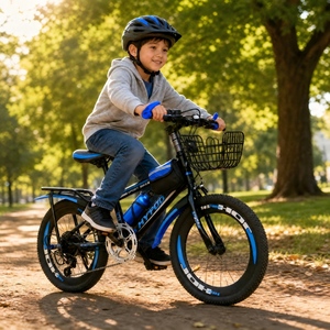 Vélo de montagne pour enfants de 18 <span class=keywords><strong>pouces</strong></span>, garçons et filles, cadre en acier à haute teneur en carbone, roues en alliage d'aluminium à vitesse unique, VTT - Product Image 5