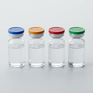 Medical Grade Flip-Off Aluminum Plastic Sealing Caps for Pharmaceutical & Lab Glass Vials - Product Image 2