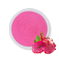 450 Mesh OEM ODM Private Label 1kg 100% wateroplosbaar Dragon Fruit & Pitaya poeder met vitamine, vacuüm verpakt in fles