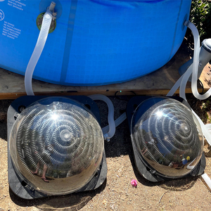 Xách tay hồ bơi năng lượng mặt trời hệ thống sưởi ấm hồ bơi nóng điều khiển bơi năng lượng mặt trời bơm nhiệt Máy nước nóng cho trên mặt đất hồ bơi - Product Image 5