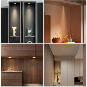 Kích thước nhỏ LED einbaurtrahler 3 Wát Kleine LED điểm chiếu sáng trong nhà có thể điều chỉnh <span class=keywords><strong>focus</strong></span> lõm <span class=keywords><strong>Mini</strong></span> Spotlight cho Showcase chiếu sáng - Product Image 6