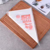 Sacs à douille personnalisés 100 pièces S épaissir les outils de gâteau jetables sac à pâtisserie jetable décoration de gâteau sacs à douille de pâtisserie de cuisson