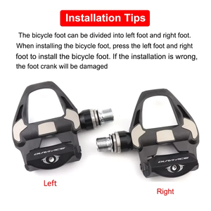 Pedales <span class=keywords><strong>SHIMANO</strong></span> DURA ACE PD R9100 para Bicicleta de Carretera, Pedales sin Clip con Placas SPD-SL DURA-ACE R9100, Pedales SM-SH12 BOX - Product Image 4