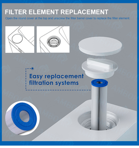 Envío en 3 Días desde EE. UU. Bañera de Hielo Integrada con Wifi, Enfriador y Filtro para Terapia de Agua Fría - Product Image 2