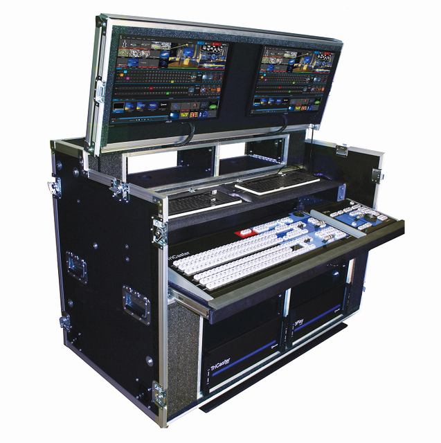Double Rack Flight case Work Box Table Road case Workbox Flight case