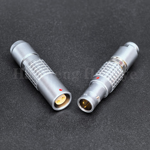 Fgg/trứng/PHG 1B loạt M12 đẩy kéo kết nối tròn 2/3/4/5/6/7/8/10/12/14/16 Pin Nam Nữ tự khóa cắm ổ cắm - Product Image 1