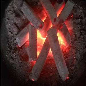 Barbacoa Instantánea de Madera Natural Fresca Meiling Argos Master Chef, Parrilla de Hierro Fundido para Interiores con Carbón Vegetal Negro - Product Image 3