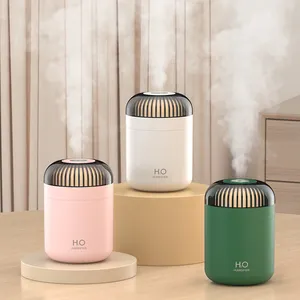 Nuevo estilo de escritorio 2023 H2O difusor de aire portátil Mini ultrasónico Led Humidificador atomizador Usb vapor humidificador de aire