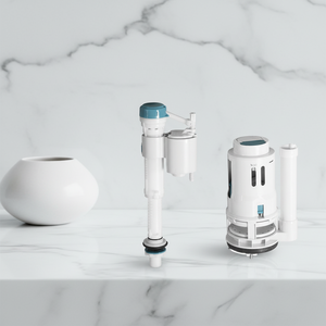 Kit de Repuesto <span class=keywords><strong>Universal</strong></span> para Tanque de Inodoro de Baño de Hotel de 3 Pulgadas, Válvula de Doble Descarga que Ahorra Agua, Material PP, Botón de Presión - Product Image 6