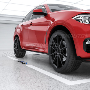 ชุดแต่งสเกิร์ตข้างพร้อมดิฟฟิวเซอร์กันชนหลังสำหรับ BMW X6 F16 M Sport ปี 2014-2019 อุปกรณ์ตกแต่งรถยนต์ - Product Image 5