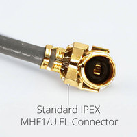 Antena FPC Interna Personalizada de 700-2700MHz, Alta Ganancia, WiFi 4G LTE, Cable de 1.13mm, Conector U.FL MHF1, PCB Flexible para Router IoT