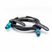 Cable de Alta Velocidad de Datos HSD de 4 Pines, Hembra a Hembra, Código Z, para Cámara LVDS Automotriz