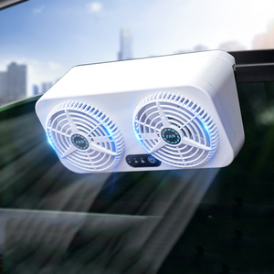 Verano nueva interfaz Usb enfriador de coche ventilador de escape de circulación de aire ventilador de ventilación de coche <span class=keywords><strong>Fana</strong></span> - Product Image 5
