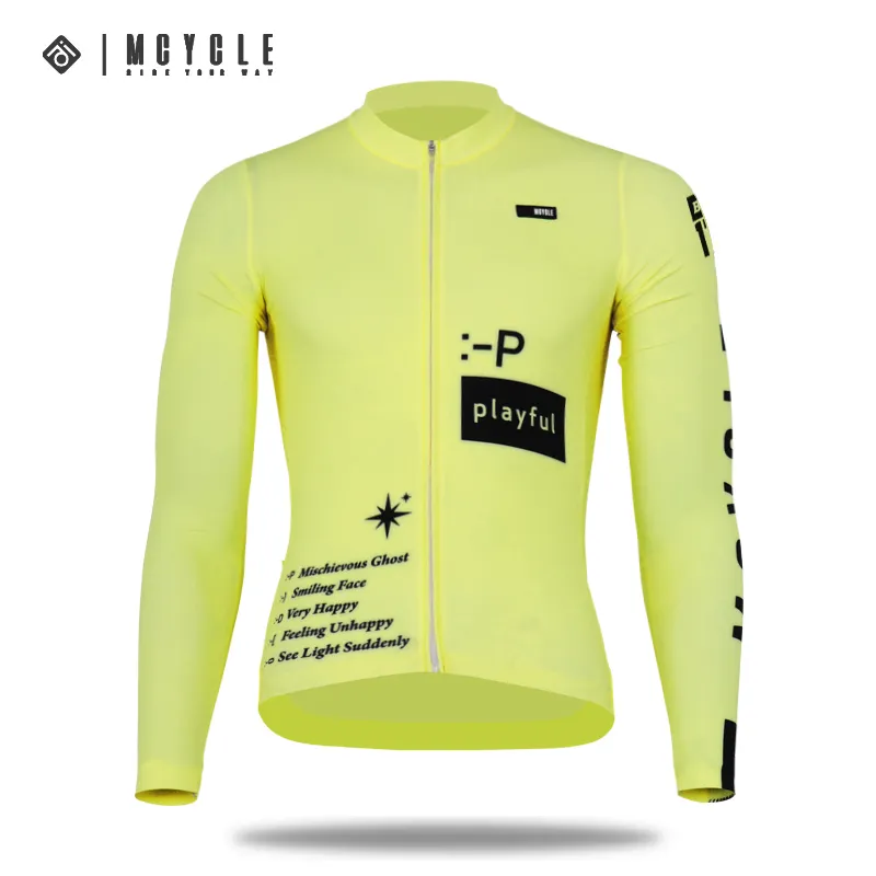 Mcycle Wholesale Cycling Clothing Comfortable Mountain Bicycle Shirt Long Sleeves Pro Team Custom Cycling Jersey Women