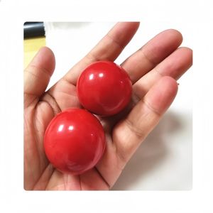 כדורי פלסטיק בצבע אדום בגודל 4.763 מ\\\"מ 10.92 מ\\\"מ 12.7 מ\\\"מ 17.27 מ\\\"מ 30 מ\\\"מ 40 מ\\\"מ 45 מ\\\"מ 50 מ\\\"מ חרוזי פלסטיק אדום כהה בצורת גלילים כדורים POM PP - Product Image 5