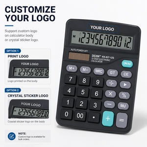 Bon marché, <span class=keywords><strong>calculatrice</strong></span> <span class=keywords><strong>scientifique</strong></span> solaire à grand écran 12 bits de haute qualité, fournitures de bureau - Product Image 4