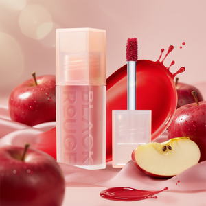 Korean Black Rouge Brand Double Layer Over Velvet 4 DL27 Juicy Apple Long Lasting <b>Lip</b> Oil Tint - Product Image 3