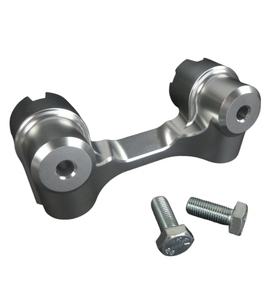 Puente de manillar CNC de alta calidad personalizado de aluminio mecanizado CNC negro plateado para Honda - Product Image 5