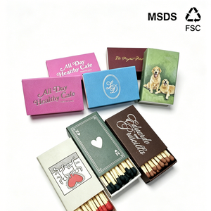Custom Hotel Color Matching Safety <strong>Matches</strong> <strong>Box</strong> White <strong>Match</strong> Head 25pcs Personal Logo Paper Material Custom <strong>Car</strong> Cigarette <strong>Box</strong> - Product Image 6