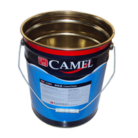 Seau à peinture en fer blanc de qualité alimentaire 20L seaux et barils ronds avec couvercle pour le stockage de l'essence et de l'huile chimique