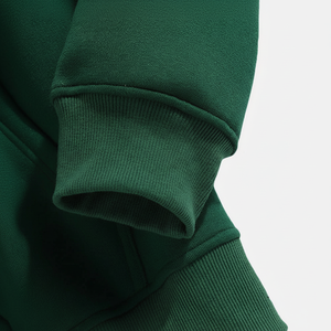 Tendance 100% coton polaire hommes sweats à capuche avec ficelle Logo personnalisé grande taille hommes pull à capuche uni - Product Image 1