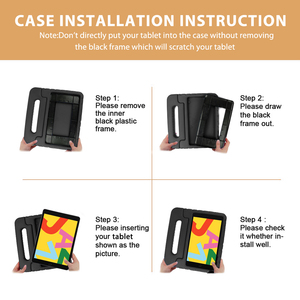 Funda HGD para Niños para <span class=keywords><strong>iPad</strong></span> <span class=keywords><strong>Pro</strong></span> <span class=keywords><strong>12.9</strong></span> <span class=keywords><strong>2021</strong></span> o 2020 o 2018, Funda Ligera Ultra Delgada con Soporte, Antigolpes, con Asa - Product Image 6