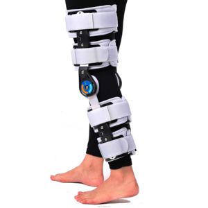 HKJD Genouillère Orthopédique Articulée Réglable-Support Post Op en Néoprène pour le Soulagement de la Douleur Fracture et la Physiothérapie à l'Hôpital - Product Image 3