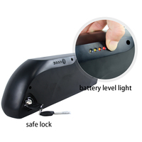 Batterie de vélo électrique Dolphin UPP 36V 48V 52V au lithium-ion pour vélos électriques, tricycles, fauteuils roulants, vélos à assistance manuelle, cadre de vélo à tube descendant