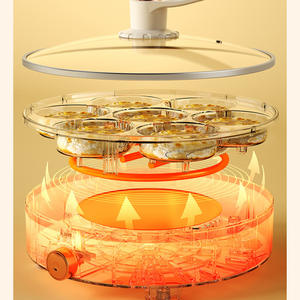 เตาไฟฟ้าอเนกประสงค์มาสเตอร์เชฟ ขนาด 28 ซม. กระทะเคลือบกันติด สำหรับทำเครปและแพนเค้ก อุปกรณ์ทำอาหารในครัวเรือน - Product Image 3