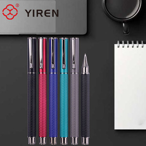 Yiren बड़ा nb कस्टम 0.5 मिमी हस्ताक्षर जेल धातु क्लिप वाटरप्रूफ रोलर पेन के साथ स्याही पेन - Product Image 4
