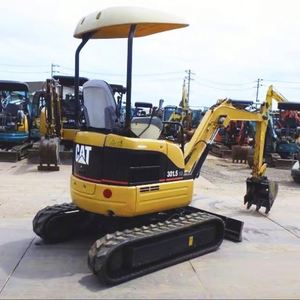 Meilleur Prix Mini-Excavatrices Caterpillar 301.5 d'occasion, Excavatrice sur chenilles hydraulique de 1,5 tonne avec accessoires tarière et brise-roche - Product Image 3