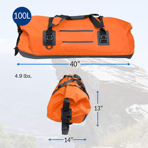 Échantillon gratuit Sac à dos étanche à enroulement Wayfarer pour les activités de plein air, les sports nautiques, le kayak, la navigation de plaisance, le camping, la randonnée - Product Image 5