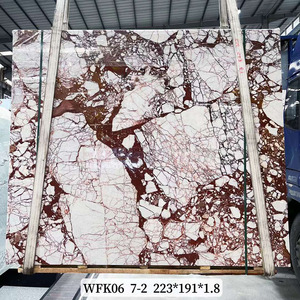 Newstar Stone Hot Sale Wall <strong>Tile</strong> Polished Calacatta Red Marble Slab for Kitchen Countertop and Bathroom - Product Image 6