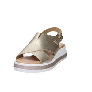 Sandalias de Plataforma para Mujer Valleverde, Color Platino, Tacón de 36,4 cm - Product Image 5