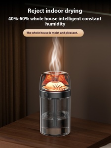 Mới Đến 1200MAh Mini Đầy Màu Sắc Ánh Sáng Khuếch Tán Hương Thơm Máy A02 Với Siêu Âm Atomization Cho Xe Nhà - Product Image 5