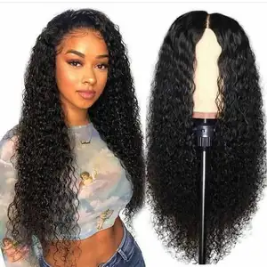 Diepe Golf Lace Frontal Haar Pruik Mooie Gift Cuticula Uitgelijnd Haar 100% Human Hair Extention