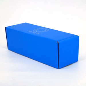 <span class=keywords><strong>Emballage</strong></span> de produits de plein air en gros Pantone Blue Printing Cosmetics Postal Moving Paper Glasses Boxes - Product Image 2