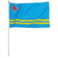 Drapeau national d'Aruba 3x5 pieds en polyester 100% neuf en gros