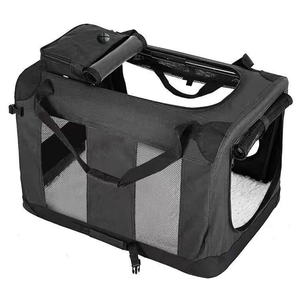 Çok fonksiyonlu büyük köpek evcil hayvan çantası kedi kulübesi katlanabilir taşınabilir araba seyahat için Premium araba taşıyıcılar ve seyahat ürünleri evcil hayvan kafesi - Product Image 4