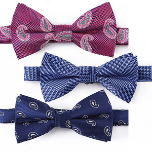 <span class=keywords><strong>Papillon</strong></span> Classico di Lusso di Alta Qualità, Jacquard 100% Poliestere, per Matrimoni e Feste, Ideale come Bomboniera - Product Image 1